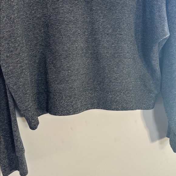 Calvin Klein Jeans Cropped Hoodie Gray Women’s Large CK Logo - Picture 7 of 8